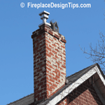 Chimney Repair: Bad Portland Mortar Joint Repair, Chimney Roof Flashing Missing Image